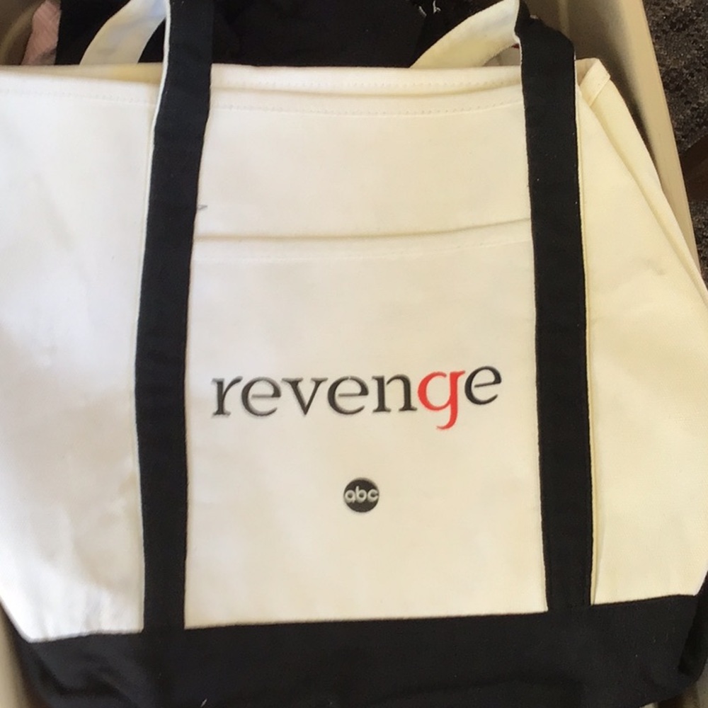 Revenge tv show canvas tote bag